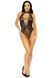 Leg Avenue Net and lace halter bodysuit OS Black 00116 фото 6
