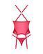 Прозорий корсет Obsessive Lacelove corset 10873 фото 4