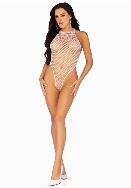 Боді-сітка Leg Avenue Net snap crotch tank bodysuit 00118 фото