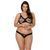 Комплект з екошкіри Passion CELINE BIKINI 10444 фото