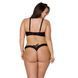 Комплект з екошкіри Passion CELINE BIKINI 10444 фото 5