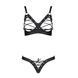 Комплект з екошкіри Passion CELINE BIKINI 10444 фото 3