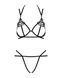 Еротичний комплект зі стреп Obsessive Badossa 2-pcs set 10083 фото 5