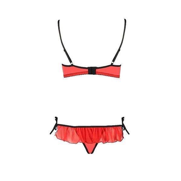 Комплект білизни Passion Exclusive CHERRY SET OpenBra 10218 фото