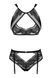 Комплект Obsessive Allastia 2-pcs set black 10087 фото 4
