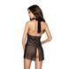 Прозора сорочка приталена Passion TARANEE CHEMISE 10522 фото 2